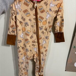 Winnie the Pooh Bamboo Sleeper One Piece